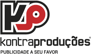 logotipo kontraproduções, uma marca do mundo kp world